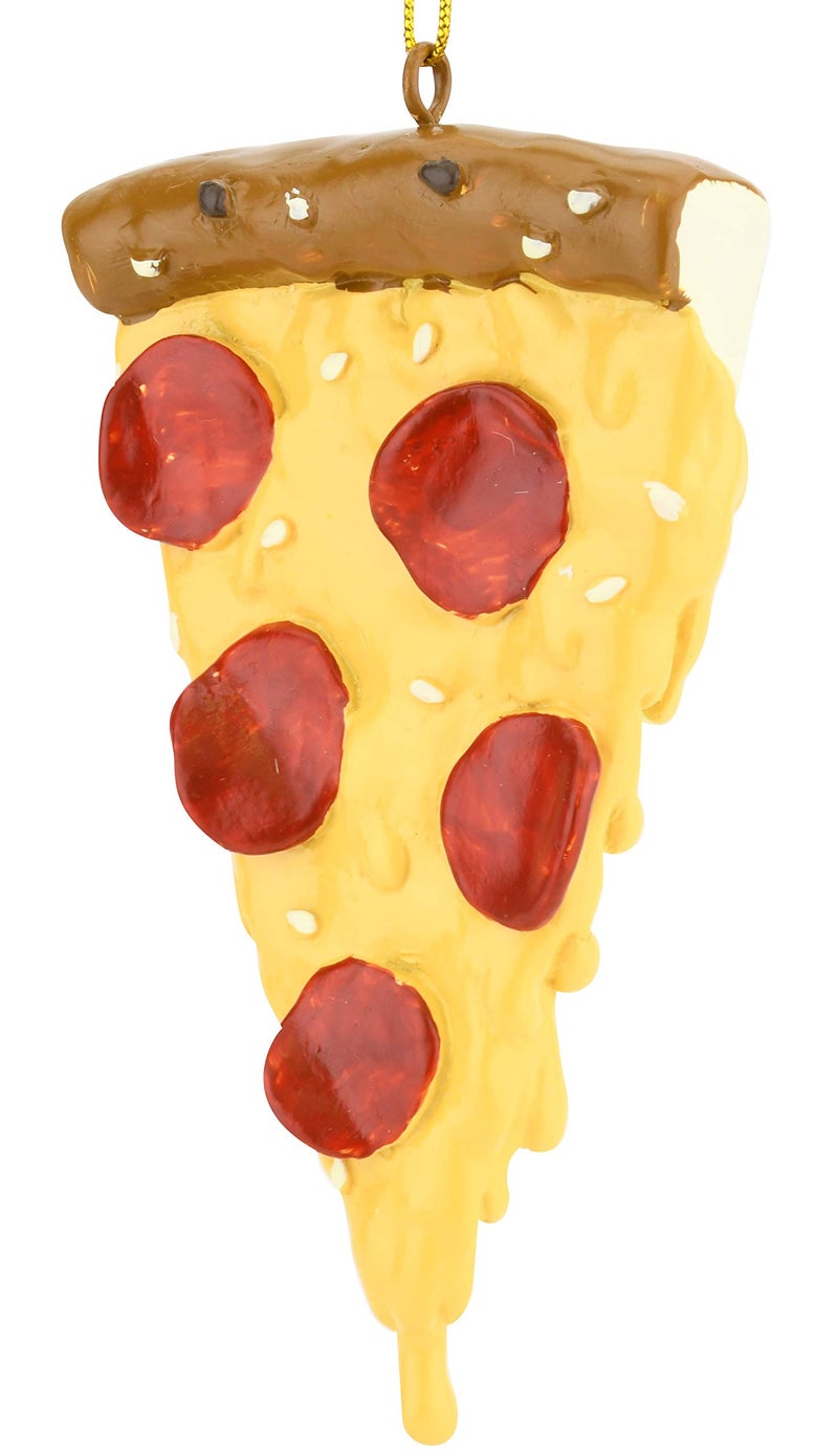 Tree Buddees Slice of Pepperoni Pizza Christmas Ornament Food Ornaments - Image 4